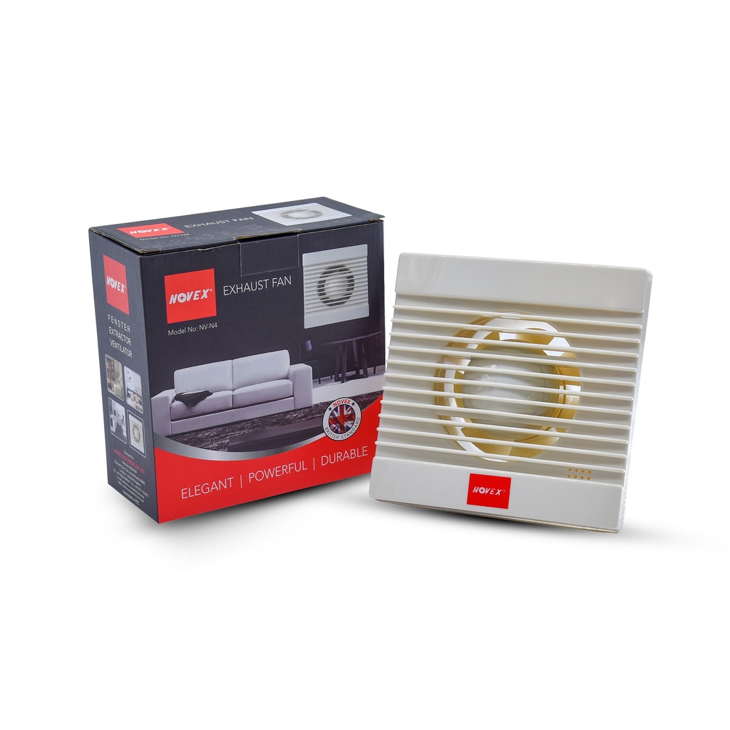 Exhaust Fan Pvc Square 4" NV-N4 Novex