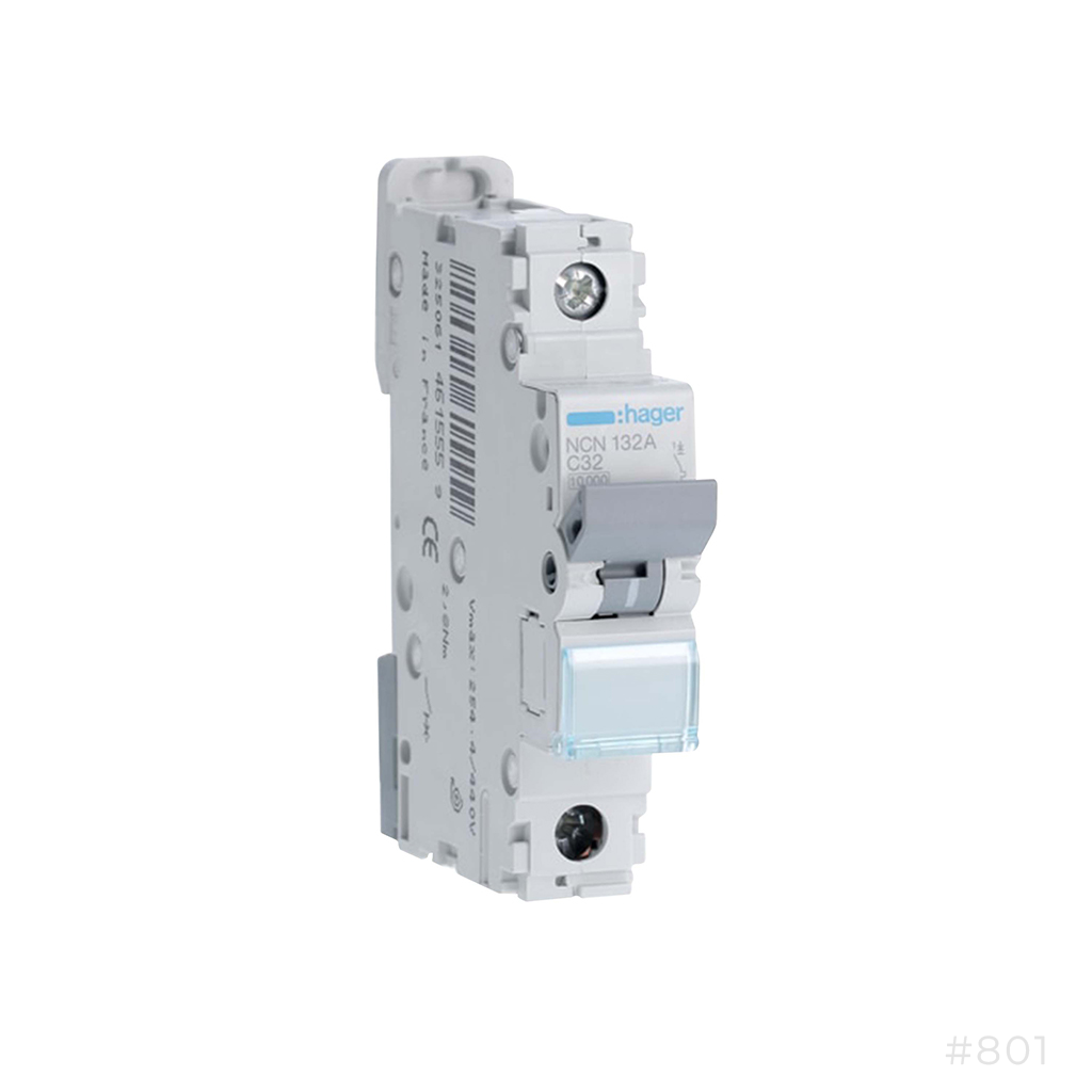 Hager Circuit Breaker 32Amp Mui132A