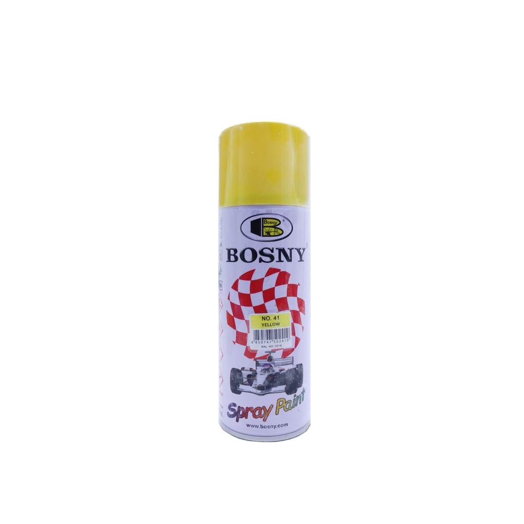 Spray Paint Bosny Acrylic No. 41 Yellow