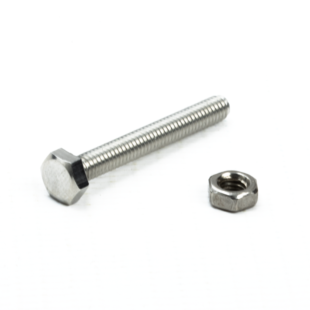 SS Bolt and Nut 4x30