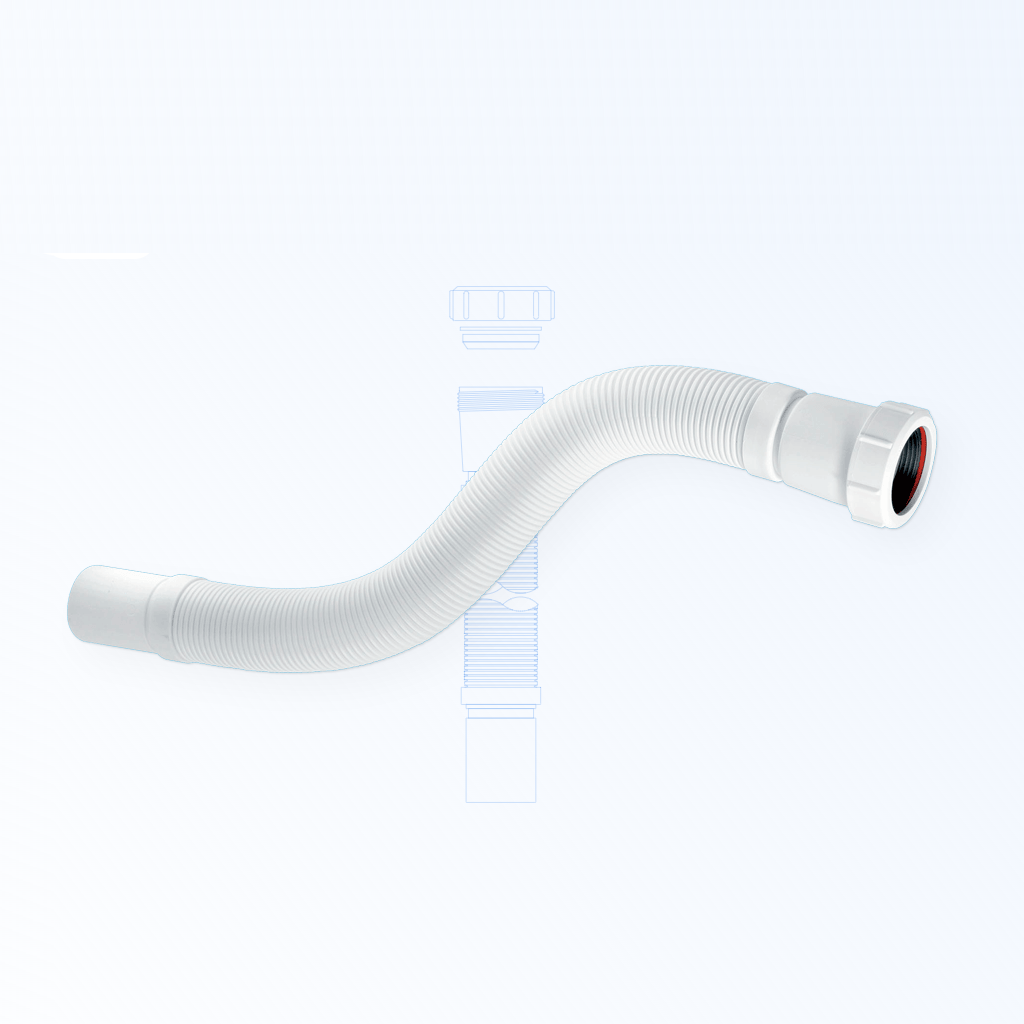 Pvc Flexible Hose Connector 1-1/4" FLX-CCB7-UK McAlpine