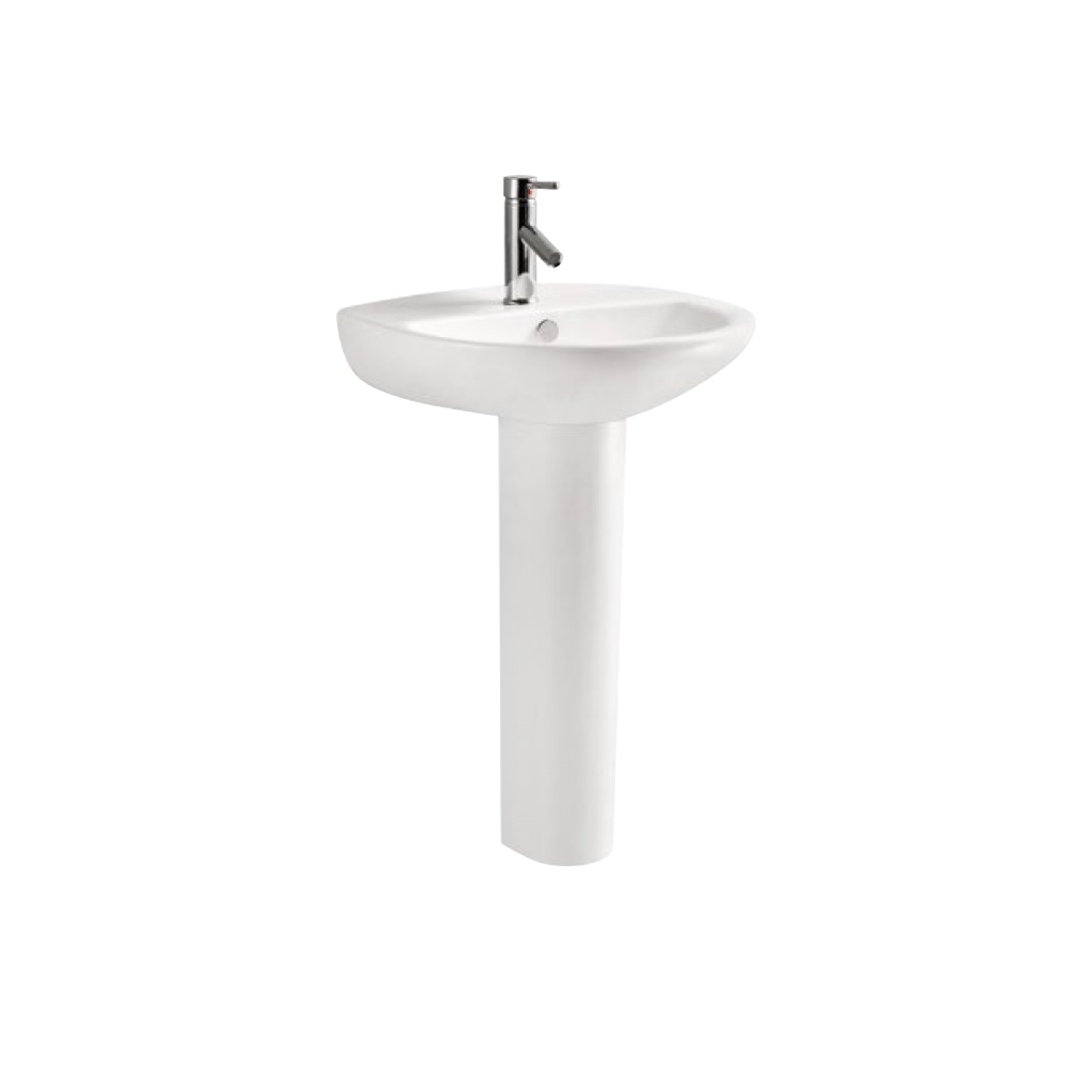 Wash Basin W/ Pedestal 560x470x820mm NC001