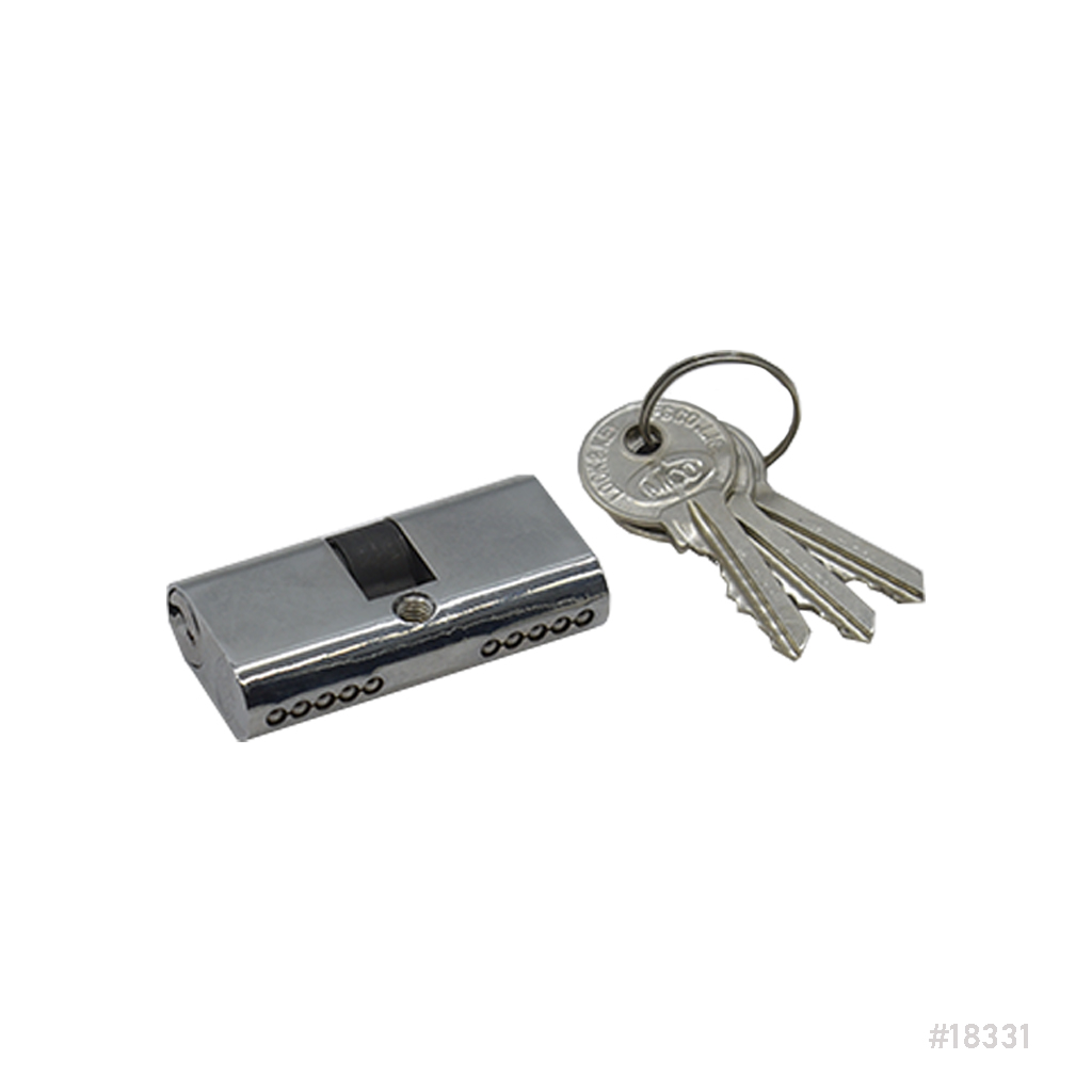 Lock Cylinder 55mm 2-Side S-Mas