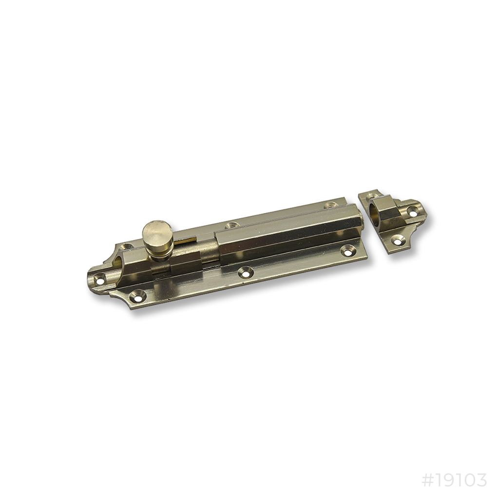 Tower Bolt Aluminum 1/2" X 6" SB