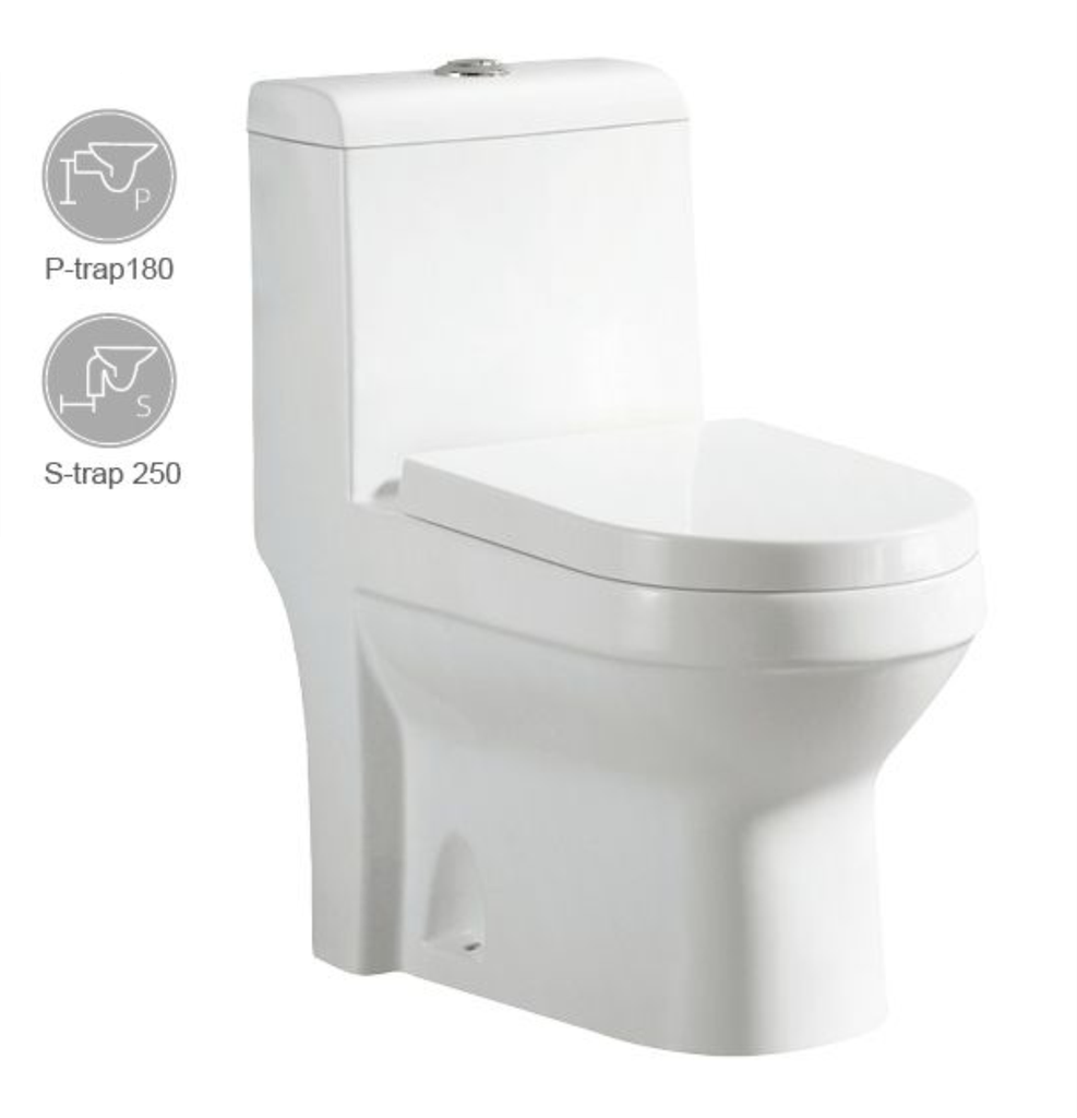 Water Closet One Piece S-Trap 250mm 710x380x780mm JA0242