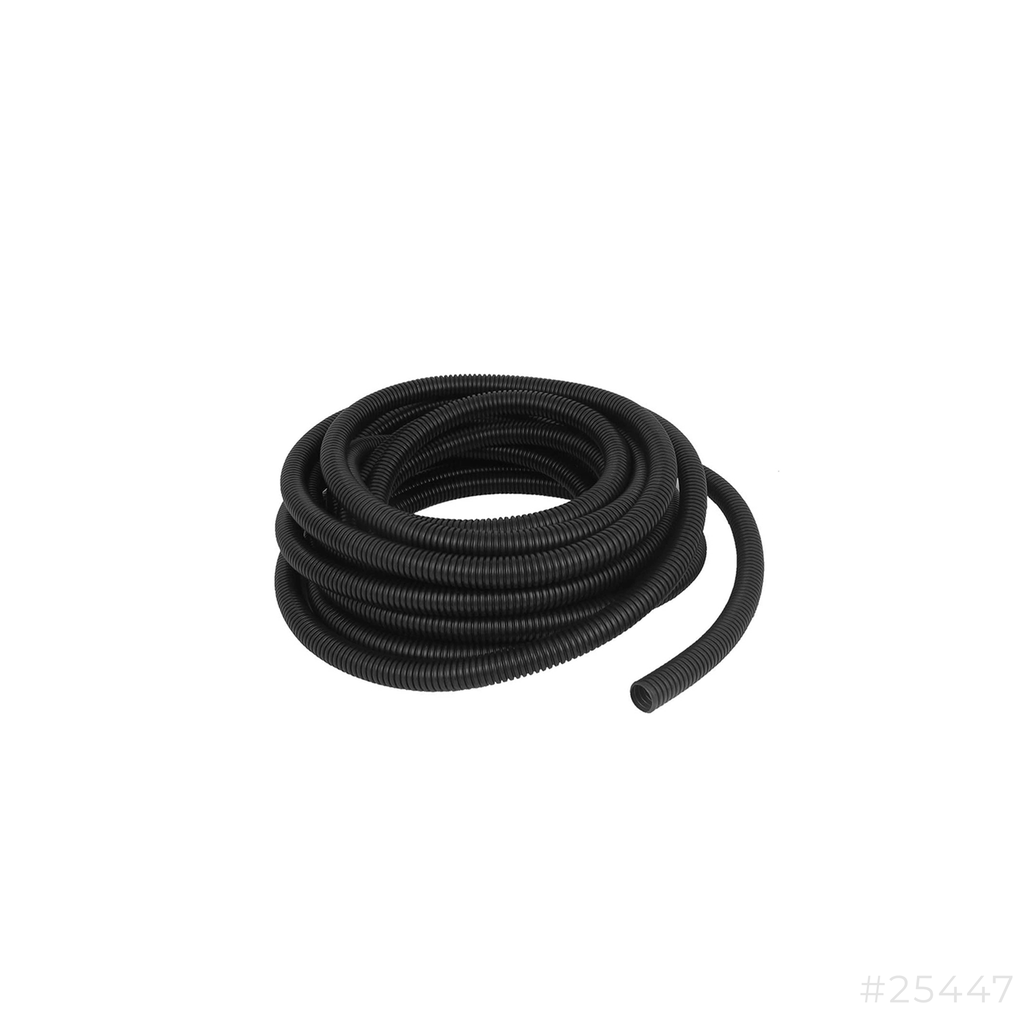 Pvc Conduit Flexible Pipe 16mmx50Mtr Black