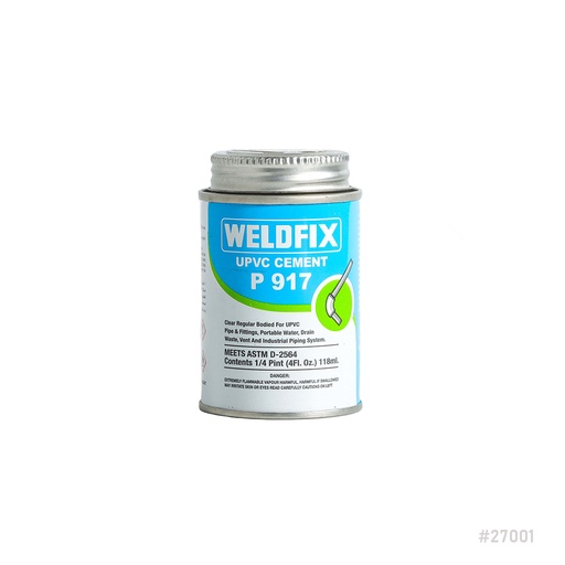 [27001] PVC Glue 125g Weldfix
