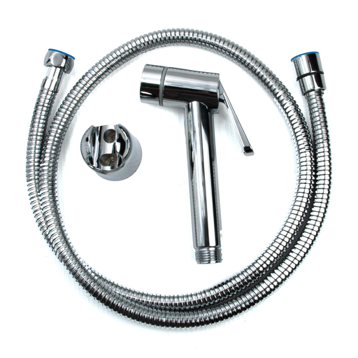 [27006] Hand Bidet Sprayer Pvc Chrome NVST-1404 Novex