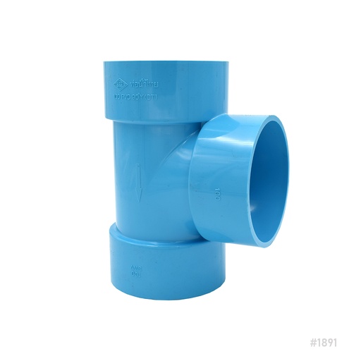 [1891] Tee 90° Pvc C8.5 4"