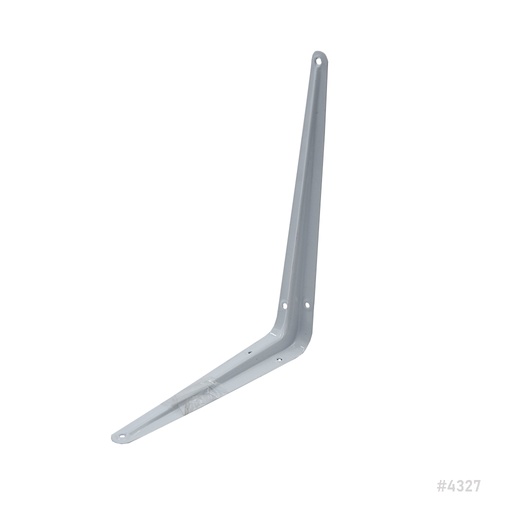 [4327] Shelf Bracket White 8" x 10" 