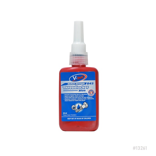 [13261] Threadlocker (Blue) 50ml VT-84350ml