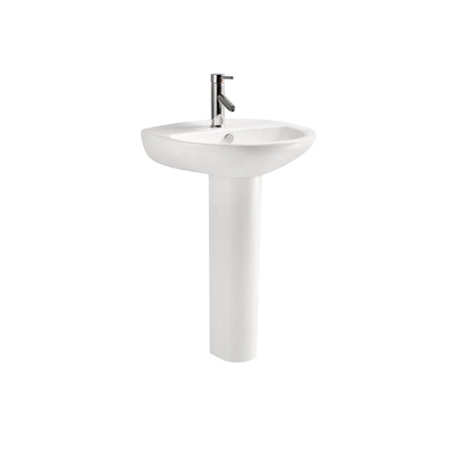 [Sitong] Wash Basin W/ Pedestal 560x470x820mm NC001