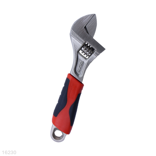 [16230] Adjustable Wrench Black Nickle 6" 