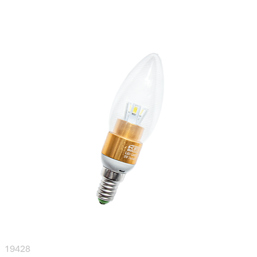 [19428] Led Candle Lamp KBLXL-3W E14 DL Kedbrooke