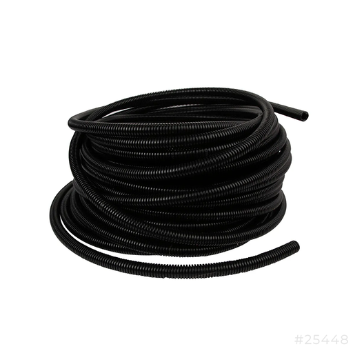 [25448] PVC Conduit Flexible Pipe 20mmx40Mtr Black