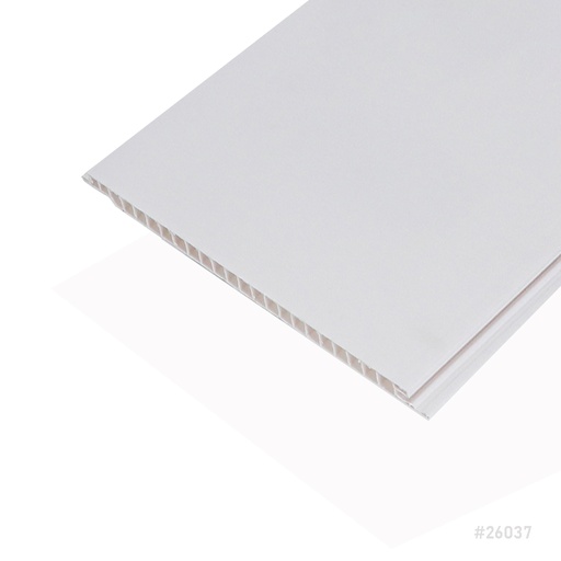 [26037] PVC Ceiling 20cm x 8mm x 5.8m C6 Matt White