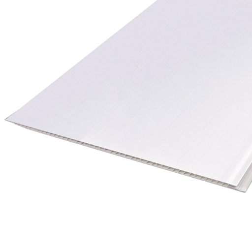 [27355] PVC Ceiling 30cm x 8mm x 5.8mtr C55 Glossy White