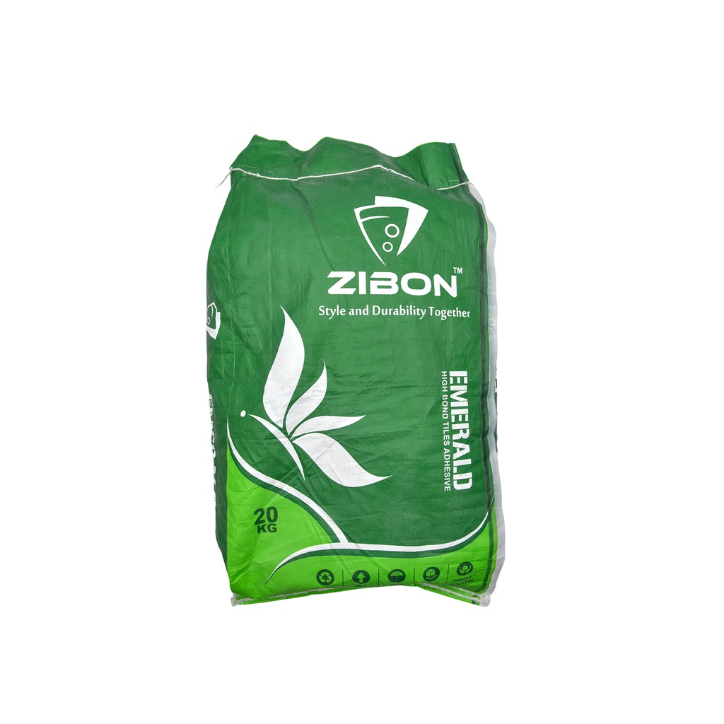 Tile Glue Interior & Exterior Emerald Grey 20kg Zibon