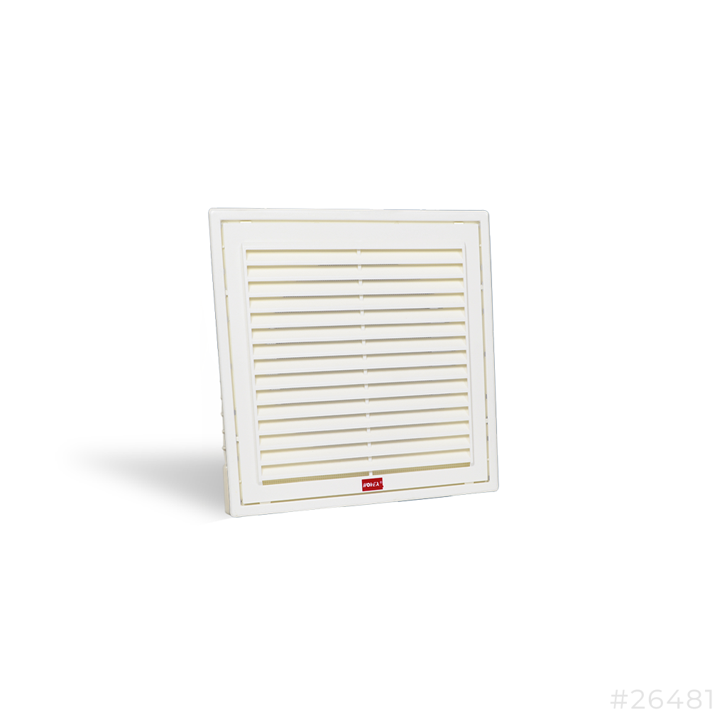 Pvc Grill with Fix Shutter 6" NV-FS6 Novex