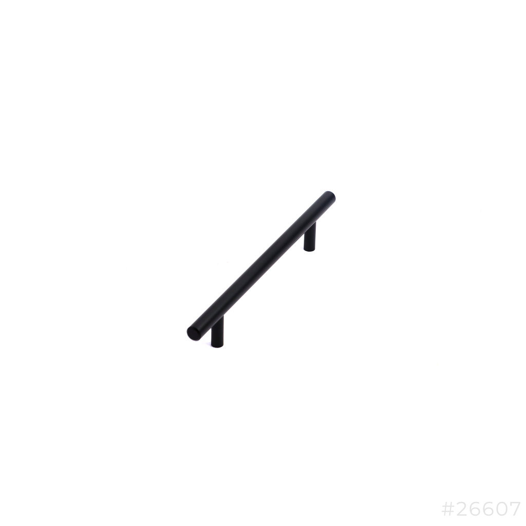 Cabinet Handle Black 128x10mm Robustline