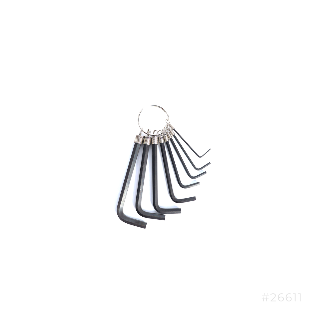 Hex Key Set 8Pcs 1.5-6mm Groz