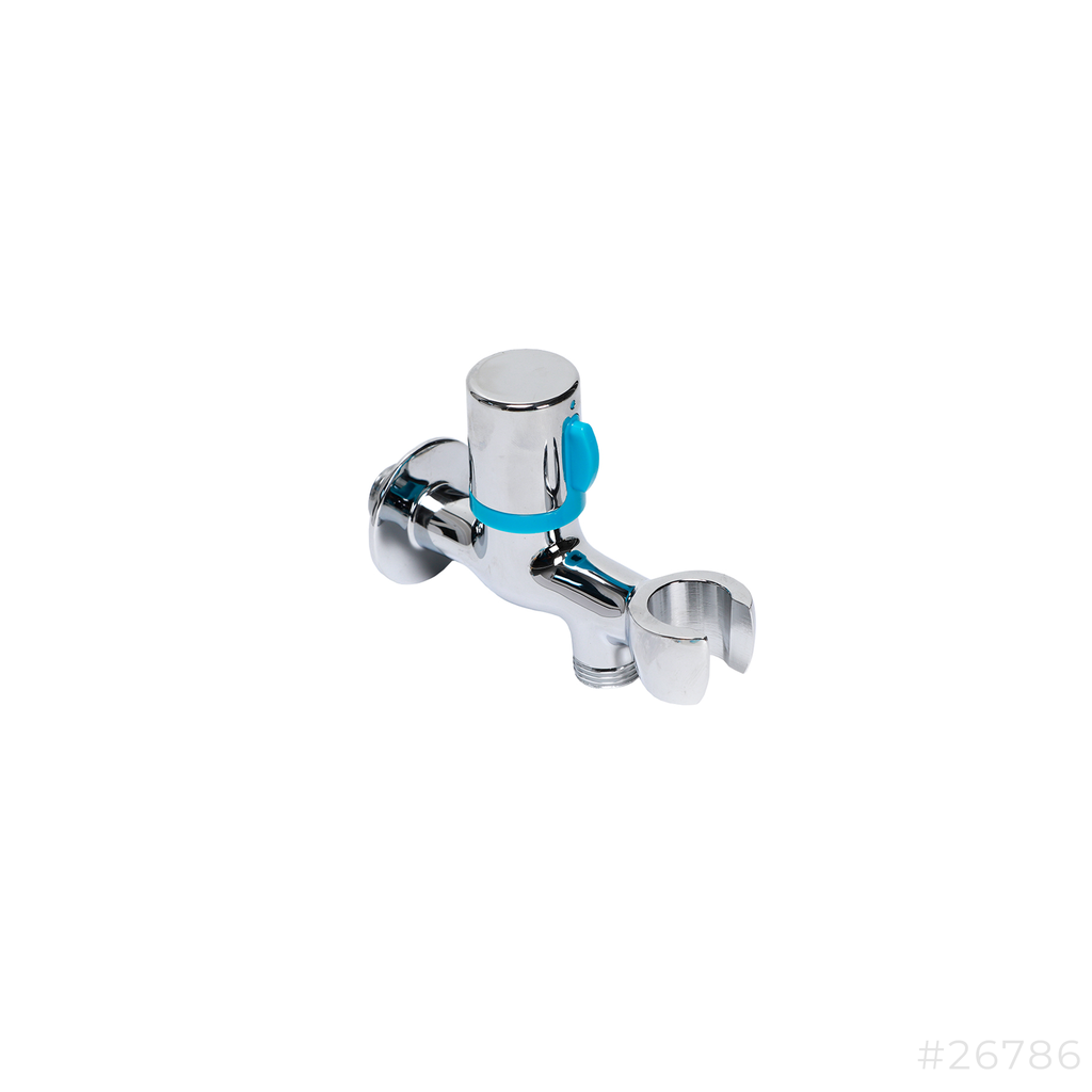 Linear Bib Tap with Shower Holder 1937-210 Showy