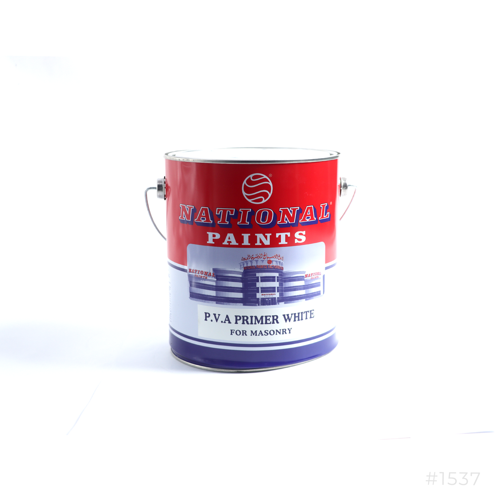 National Wall Sealer Interior P.V.A Primer 3.6Ltr Water Base White