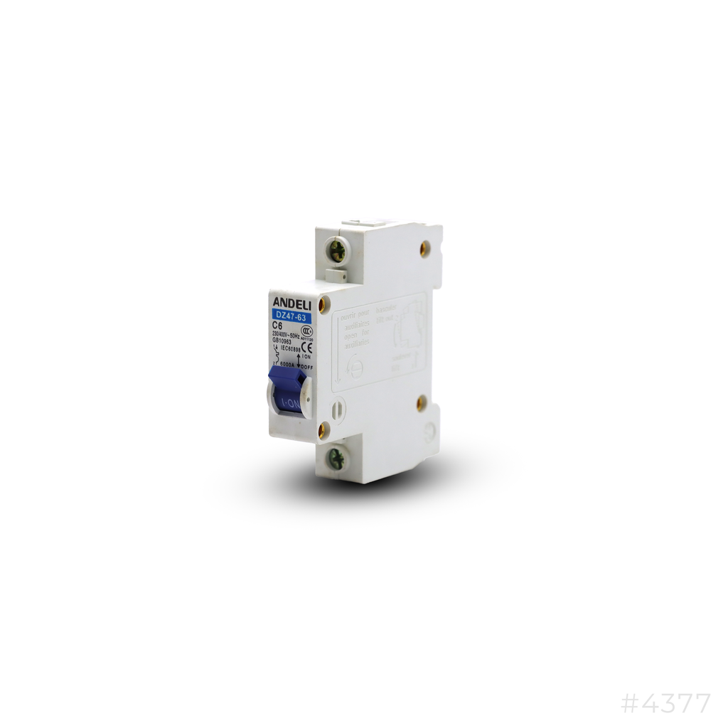 Circuit Breaker Andeli HP DZ47-63 6A