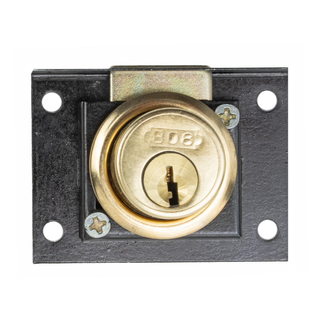 Drawer Lock 2" Brass Key HL502P