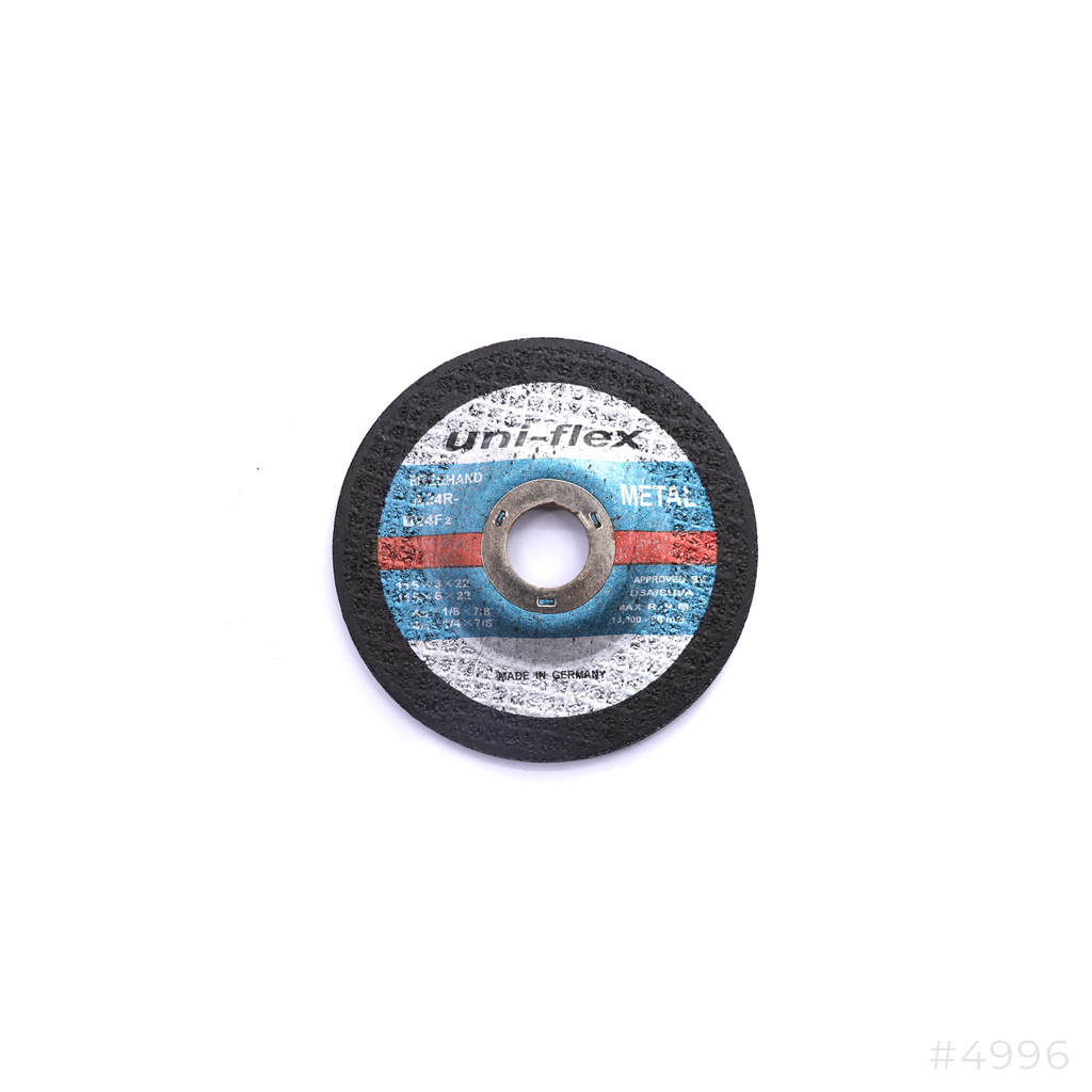 Grinding Wheel 4.5"x1/8x7/8 B24F2 uni-flex