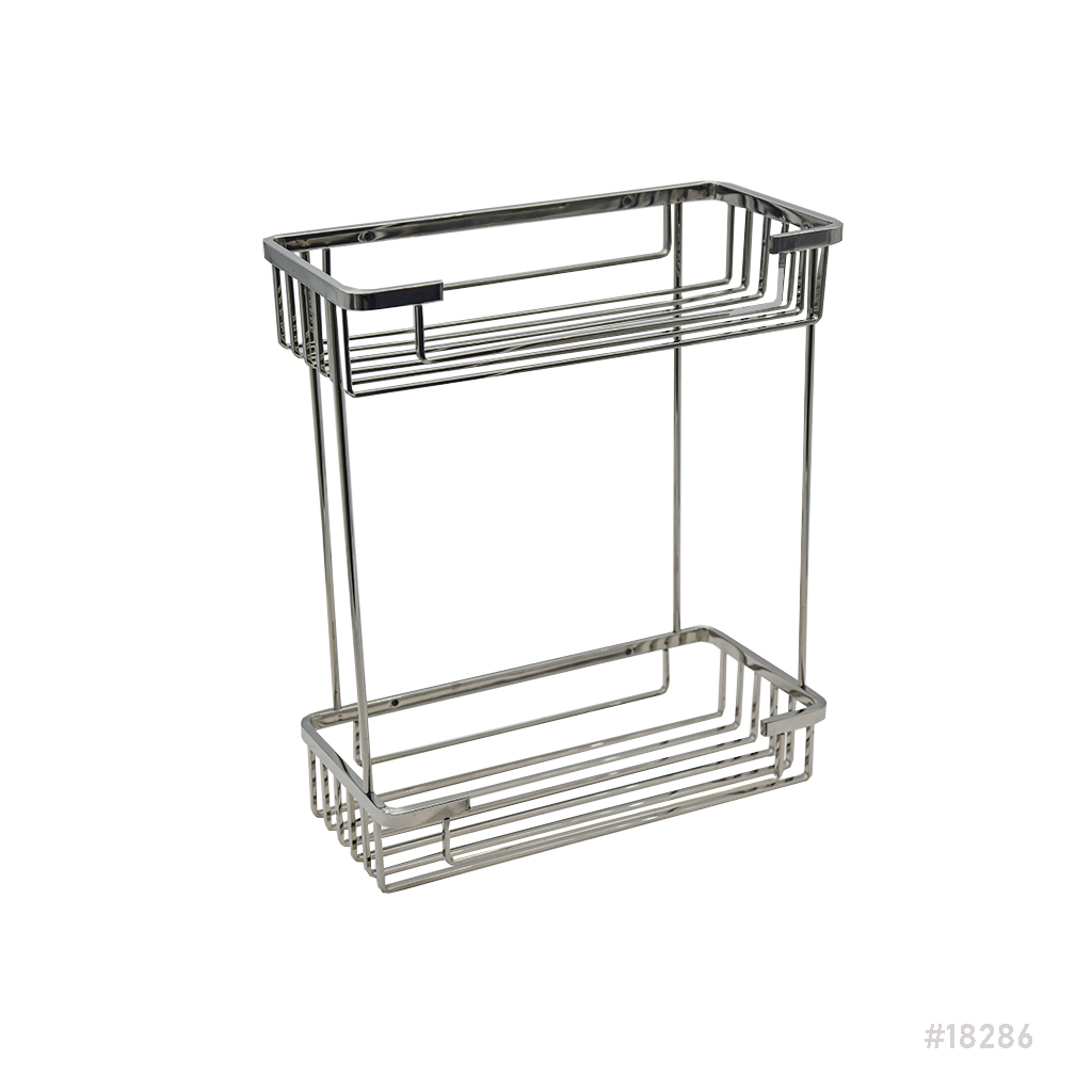 Bathroom Shelf 304SS 2-Tier 330x280x135mm 6050
