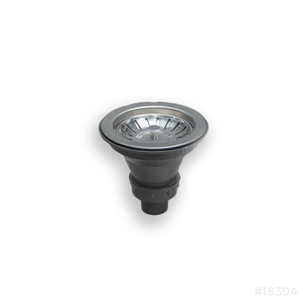 PVC Sink Basket Strainer 1-1/2"