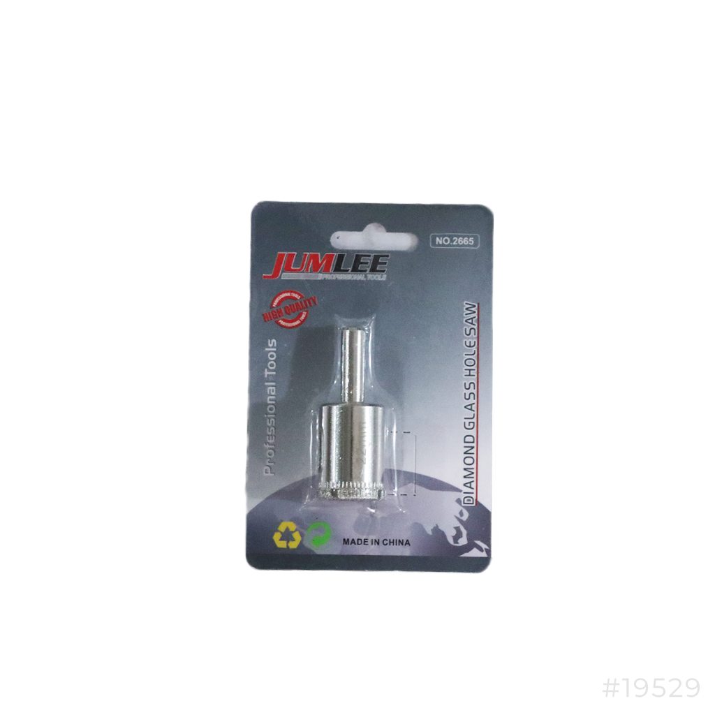 Diamond Glass Hole Saw 22mm 2665 Jumlee