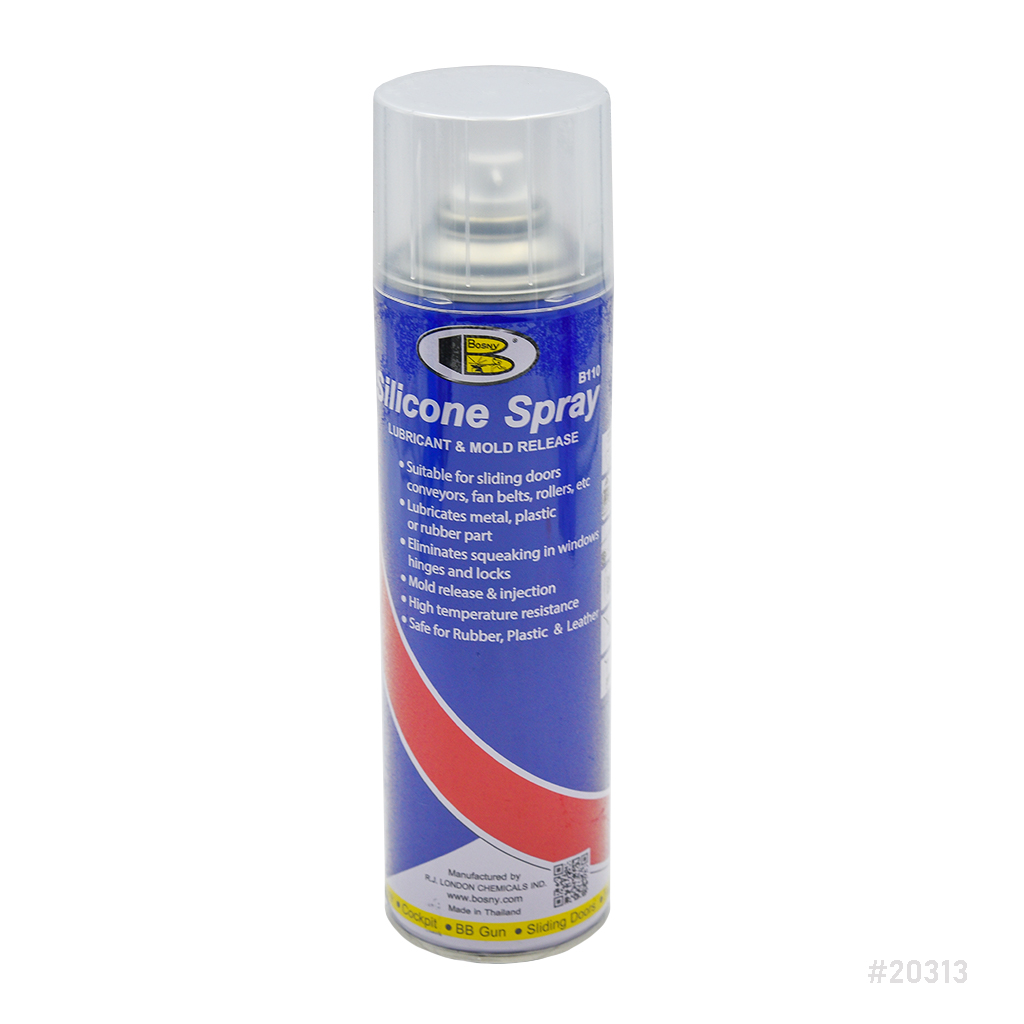 Silicone Spray Lubricant & Mold Release B110 500cc Bosny
