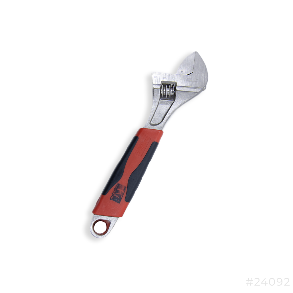 Adjustable Wrench 10" with Red Grip 1680-10
