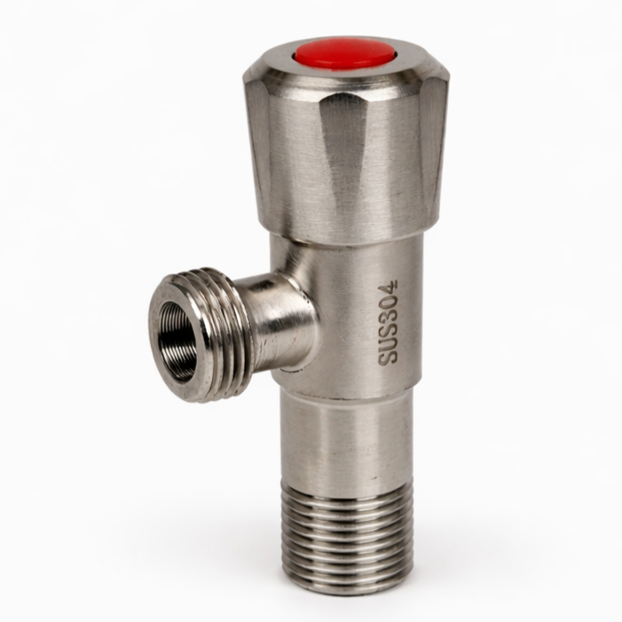 Angle Valve SUS304- Red