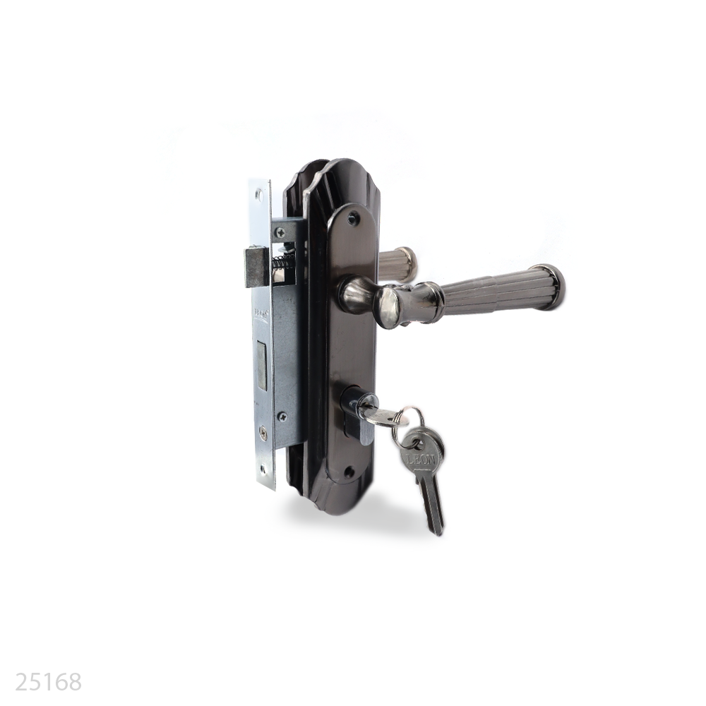 Door Handle Small Set JM2003M SN/CP Leon