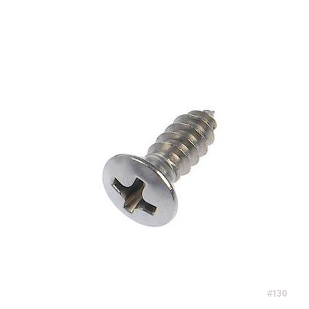 Self Tapping Screw SS CSK #8 x 1/2"