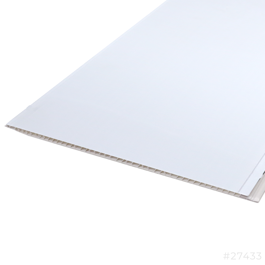 PVC Ceiling 30cm x 8mm x 5.8Mtr C6 Matt White