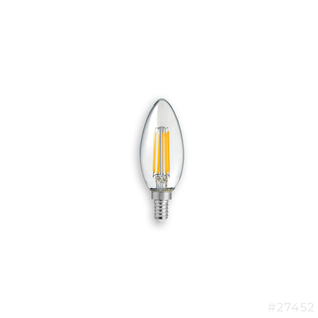 Led Filament Candle Bulb C35 E14-4W W/White 