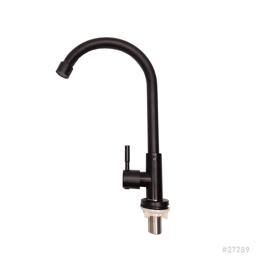 [27289] Sink Tap Single 3080HS Black