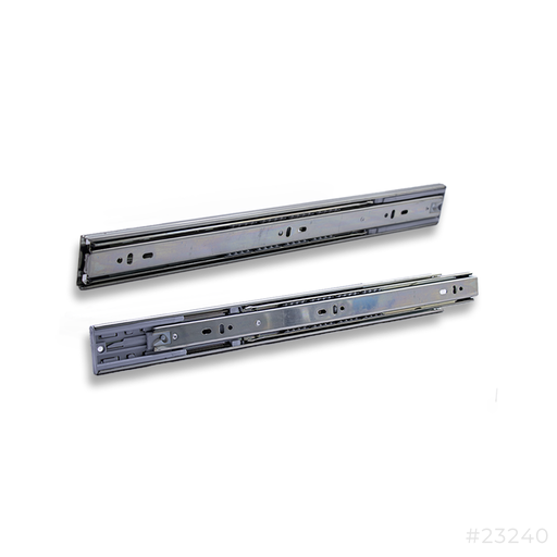 [23240] Drawer Railing G.I Bearing Soft Close 16" Pair