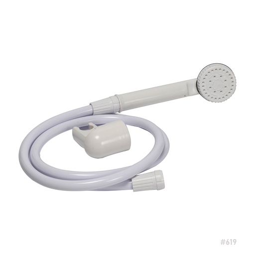 [619] Hand Shower Set Pvc White 8390-200 Showy