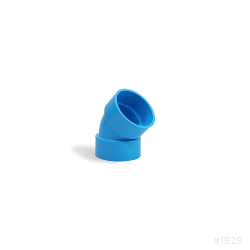[1828] Elbow 45° Pvc C8.5 2"