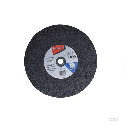 [3203] Metal Cutting Disc 14" A87672 Germany Makita