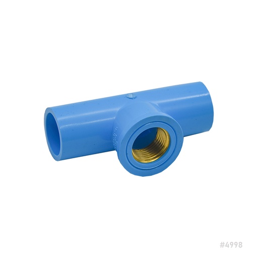 [4998] Faucet Tee Brass Thread 1/2"