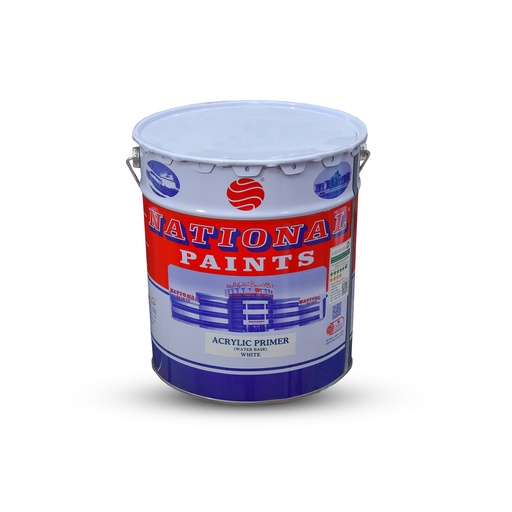 [10372] National Wall Sealer Exterior Acrylic Primer 18Ltr Water Base White
