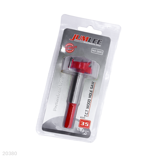 [20380] Wood Hole Saw Bit T.C.T Jumlee 35mm