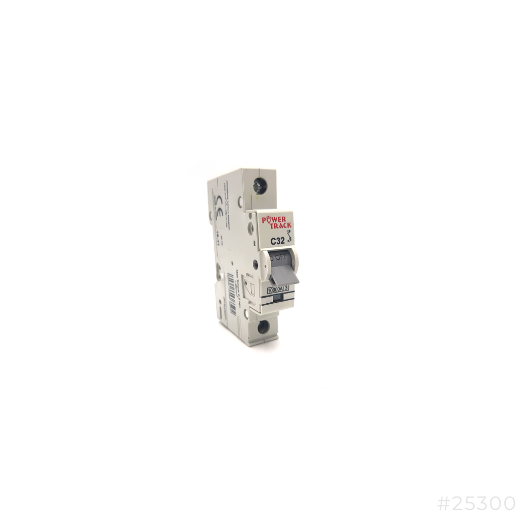 Circuit Breaker 32A Single Pole Power Track | Whetstone
