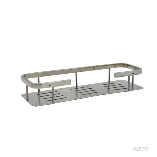[25751] Bathroom Shelf Single 304SS 400x130x70mm